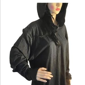 Next Level Apparel Men's Black hoodie size 2XL